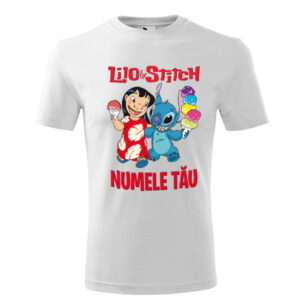 Tricou Lilo and Stitch IceCream cu numele tau