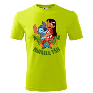 Tricou Lilo and Stitch Palm cu numele tau