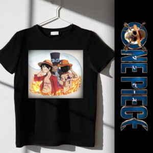 Tricou One Piece Fire Luffy