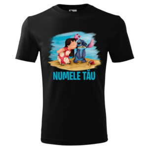 Tricou Lilo and Stitch Beach cu numele tau