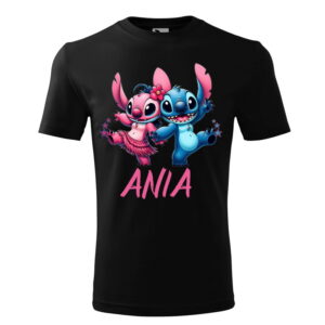 Tricou Stitch Pink and Blue