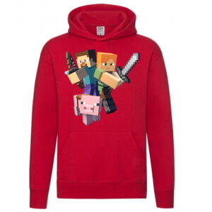 Hanorac MINECRAFT Steve Y Alex