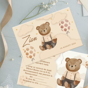 Invitatie Baby Bear