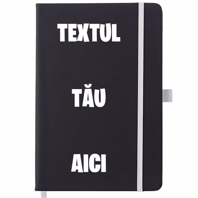 Agenda neagra personalizata 1 Agenda neagra personalizata