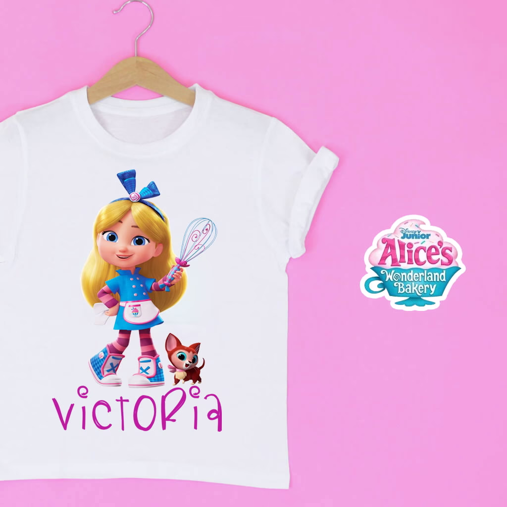 Tricou Alice cu numele tau 1 Tricou Alice cu numele tau