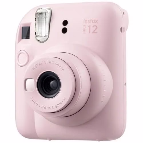 Aparat foto InstaX mini 12 Blossom Pink 1 Aparat foto InstaX mini 12 Blossom Pink
