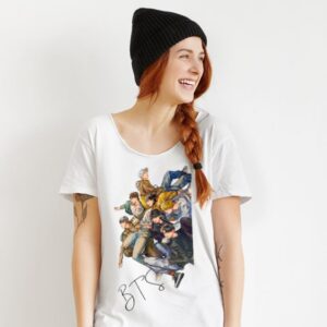 Tricou BTS cartoon