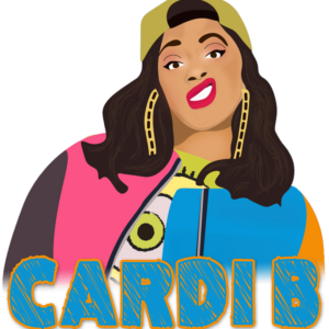 Tricou Cardi B Cartoon