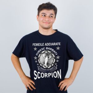Tricou Femeile adevarate iubesc barbatii SCORPION