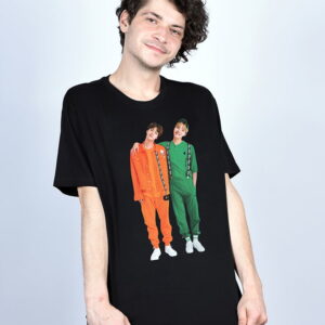 Tricou BTS Green-orange