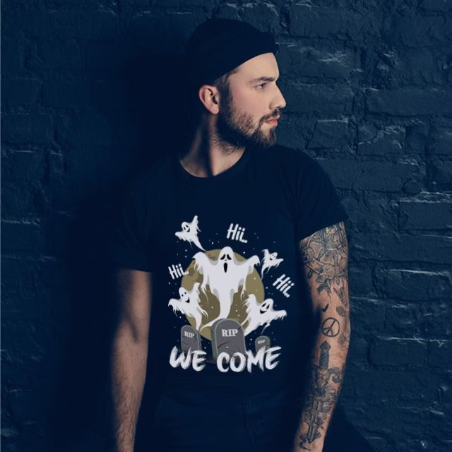 Tricou - HI, HI we come 1 Tricou - HI, HI we come