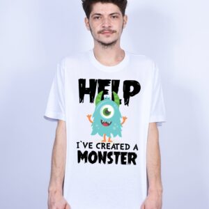 Tricou pentru tatici Monster