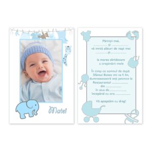 Invitatie botez Elefant