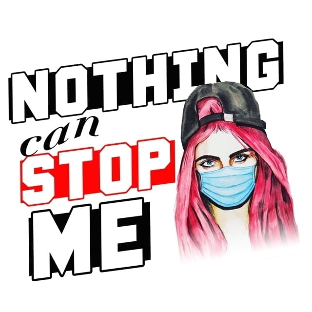 Tricou Nothing can stop me - girl 2 Tricou Nothing can stop me - girl - imagine 2