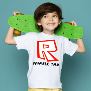 Tricou Roblox R Logo
