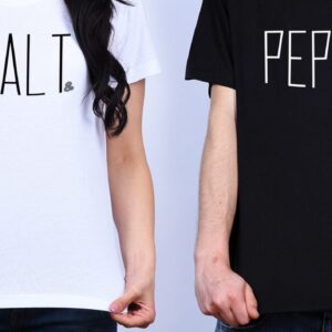 Set tricouri " Salt & Pepper"