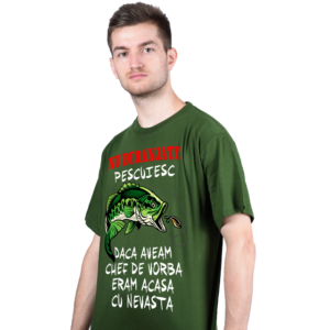 Tricou Nu deranjati! Pescuiesc