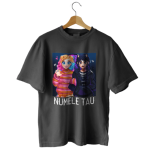 Tricou Wednesday and Enid cu numele tau