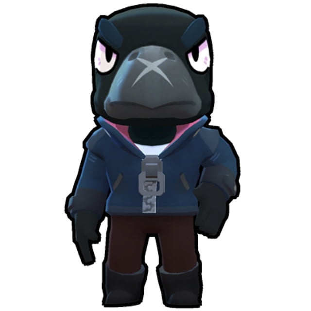 Tricou Crow Brawl Stars 2 Tricou Crow Brawl Stars - imagine 2