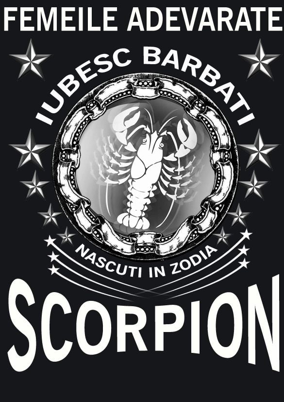 Tricou Femeile adevarate iubesc barbatii SCORPION 2 Tricou Femeile adevarate iubesc barbatii SCORPION - imagine 2