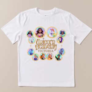 Tricou Academia Unicornilor cu numele tau