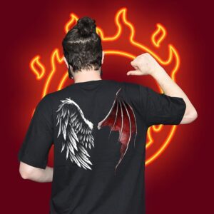 Tricou Angel-Demon