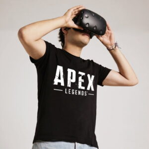 Tricou Apex Legends Logo White