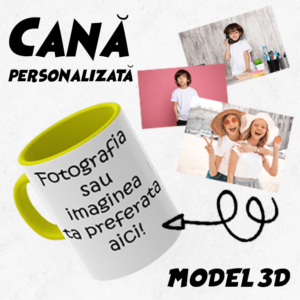 Cana personalizare 3D