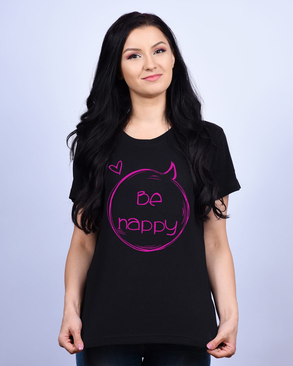 Set tricouri " Don's worry, be happy" 3 Set tricouri " Don's worry, be happy" - imagine 3