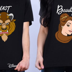 Set tricouri "Beauty and The Beast"