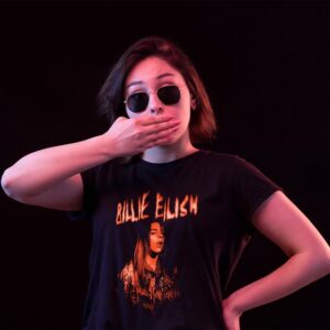 Tricou Billie Eilish Fire