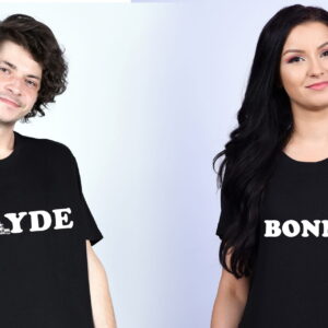 Set tricouri Bonnie and Clyde