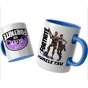 Cana FORTNITE Gamer cu numele tau