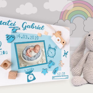 Canvas New born - baietel