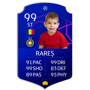 Card FIFA personalizat Champions League