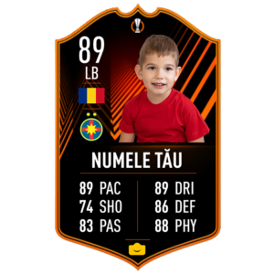 Card FIFA personalizat Europa League