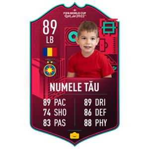 Card FIFA personalizat World Cup 2022