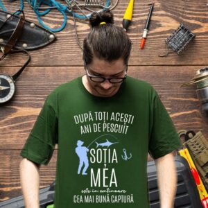 Tricou Pescar Cea mai buna captura