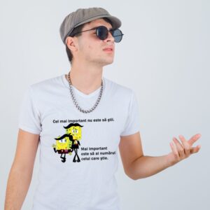 Tricou Cel mai important nu este sa stii
