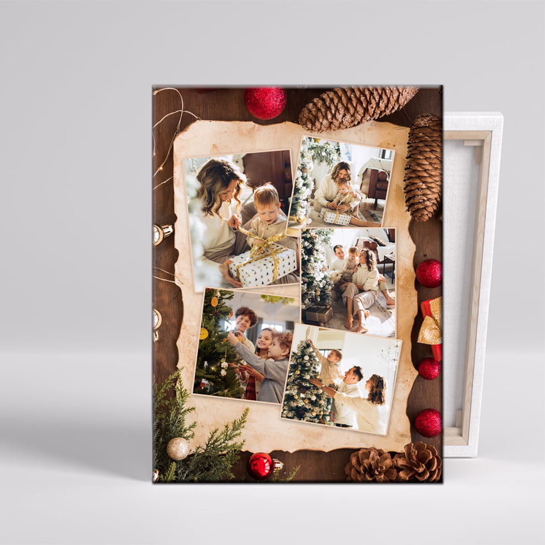 Tablou canvas personalizat cu fotografii - Christmas decoration 1 Tablou canvas personalizat cu fotografii - Christmas decoration