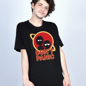 Tricou Rick and Morty (Don`t panic)