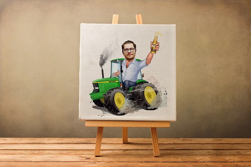 Tablou Canvas John Deere 1 Tablou Canvas John Deere