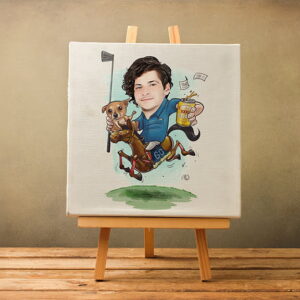 Tablou canvas Gambler