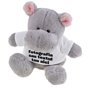 Hipopotam de pluș personalizat