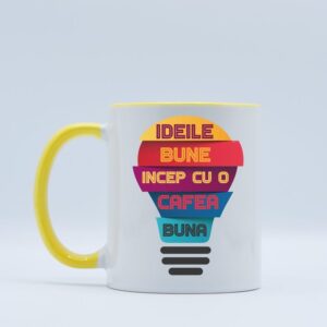 Cana Ideile bune incep cu o cafea buna