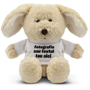 Iepuraș de pluș personalizat