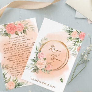 Invitatie nunta – Roses