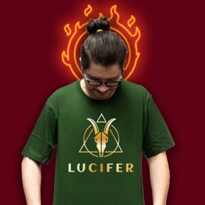 Tricou Lucifer Gold