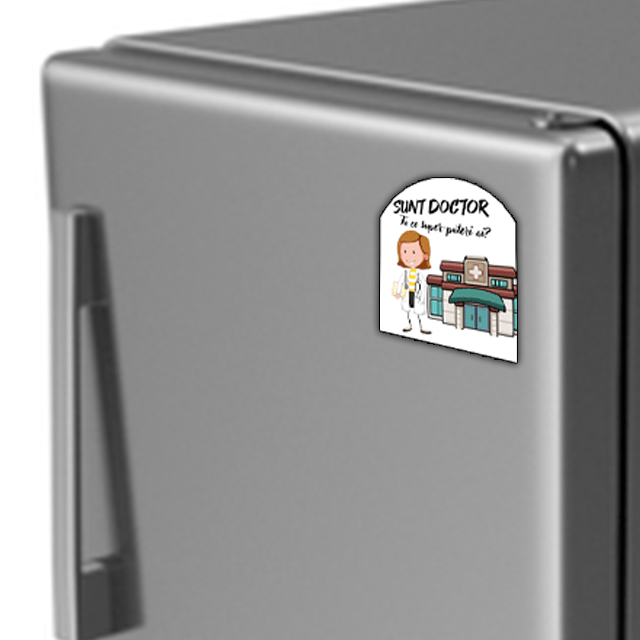 Magnet Sunt Doctor 2 Magnet Sunt Doctor - imagine 2
