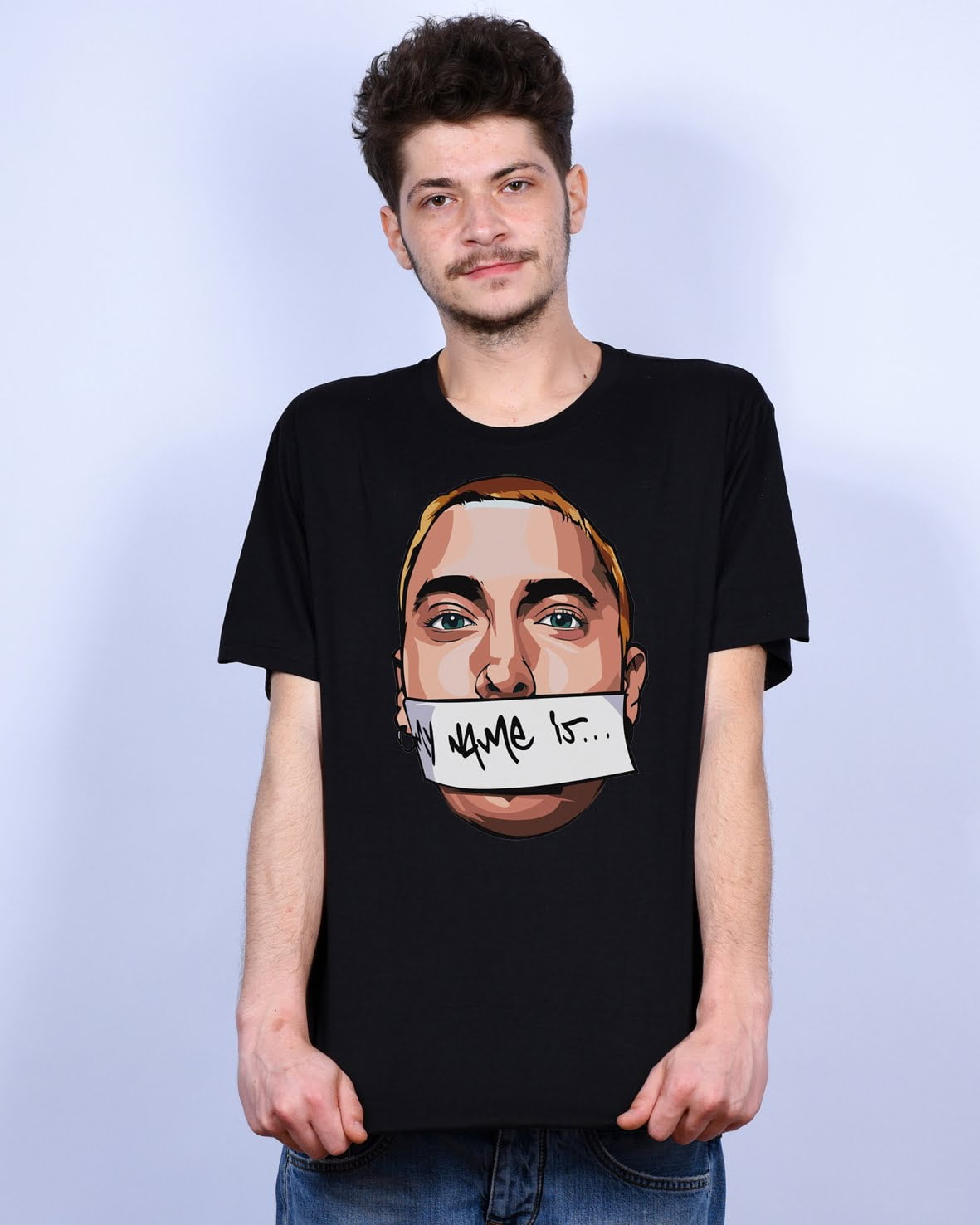 Tricou Cartoon Eminem 2 Tricou Cartoon Eminem - imagine 2